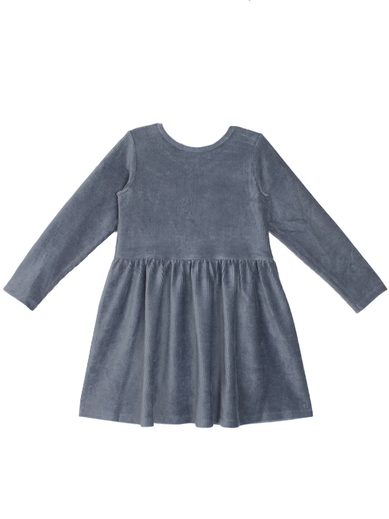 Skylar Blue Button Dress