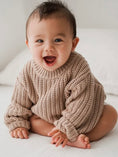 Load image into Gallery viewer, KIDS CHUNKY KNIT BRAIDED SWEATER COTTON
