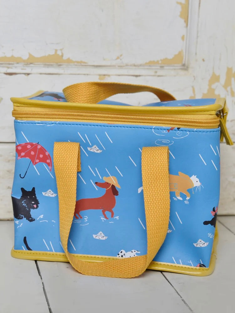 Cats & Dogs Print Lunch Bag