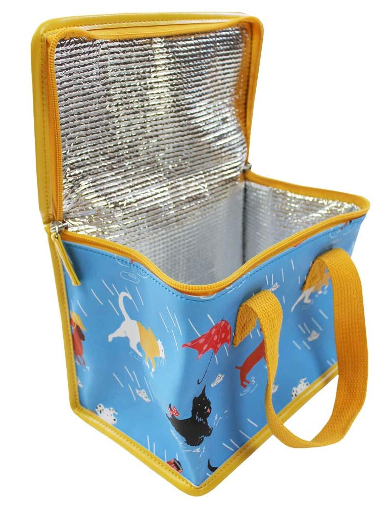 Cats & Dogs Print Lunch Bag