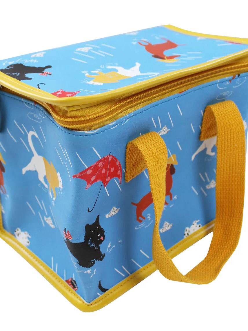 Cats & Dogs Print Lunch Bag