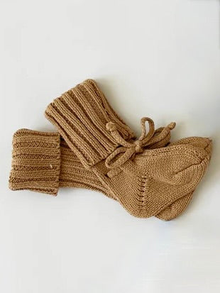 KNIT BABY BOOTIES KNITTED SOCKS