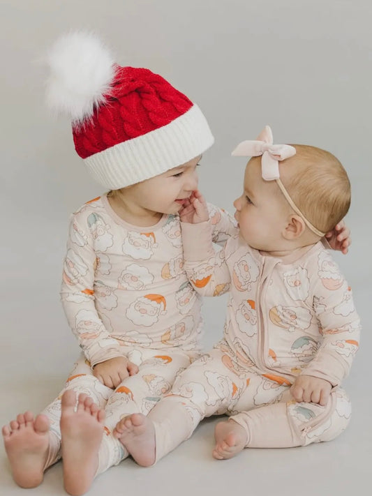 Bamboo Two Piece Set | Cute Santa
