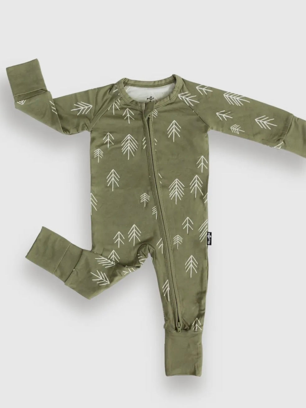 ZIP ROMPER- Trees