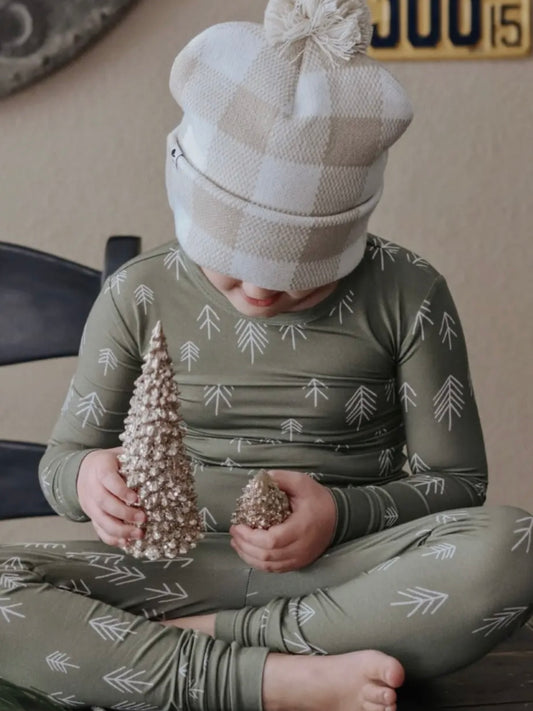 LONG SLEEVE 2 PIECE SETS- Trees