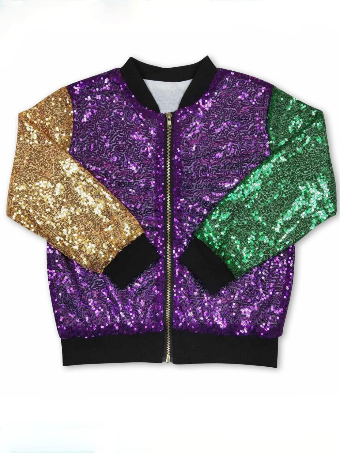 Mardi Gras Sequin Jacket
