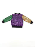 Load image into Gallery viewer, Mardi Gras Sequin Jacket
