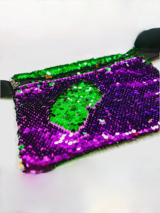 Mardi Gras Belt Bag