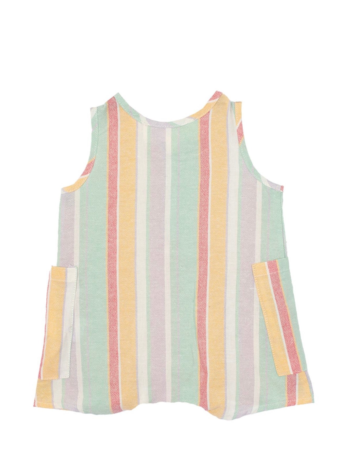 Malibu Baby Button Romper