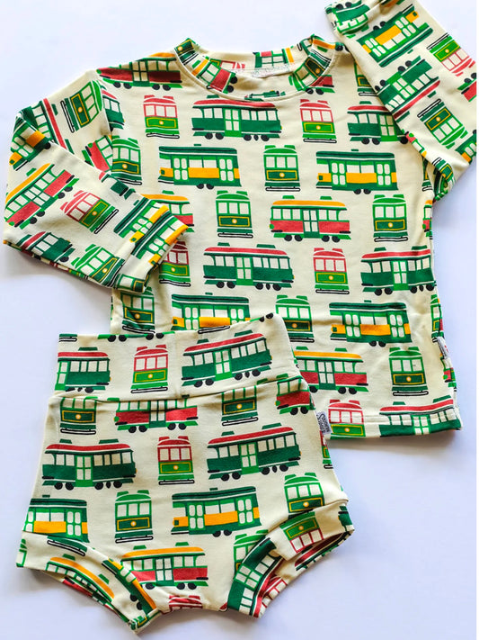 Streetcar Bamboo Sweatshirt Set - Top & Bottom