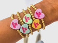 Load image into Gallery viewer, HUG ME Candy Heart Valentine's Day Bracelets
