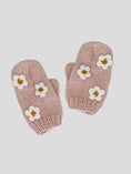 Load image into Gallery viewer, Flower Mittens in Blush
