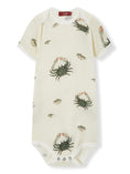 Load image into Gallery viewer, Coastal Crab Bamboo Short Sleeve One Piece
