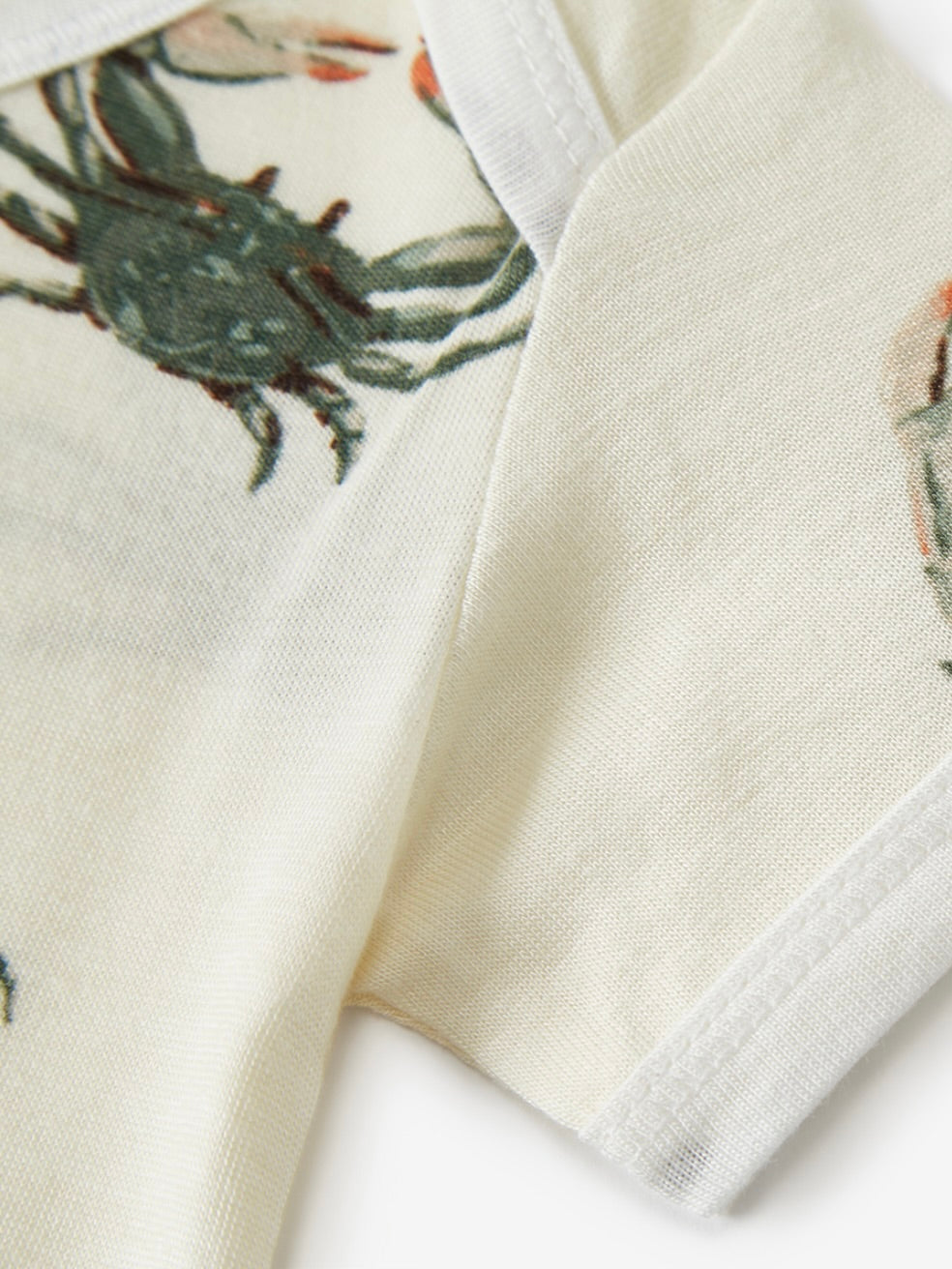 Coastal Crab Bamboo Short Sleeve One Piece