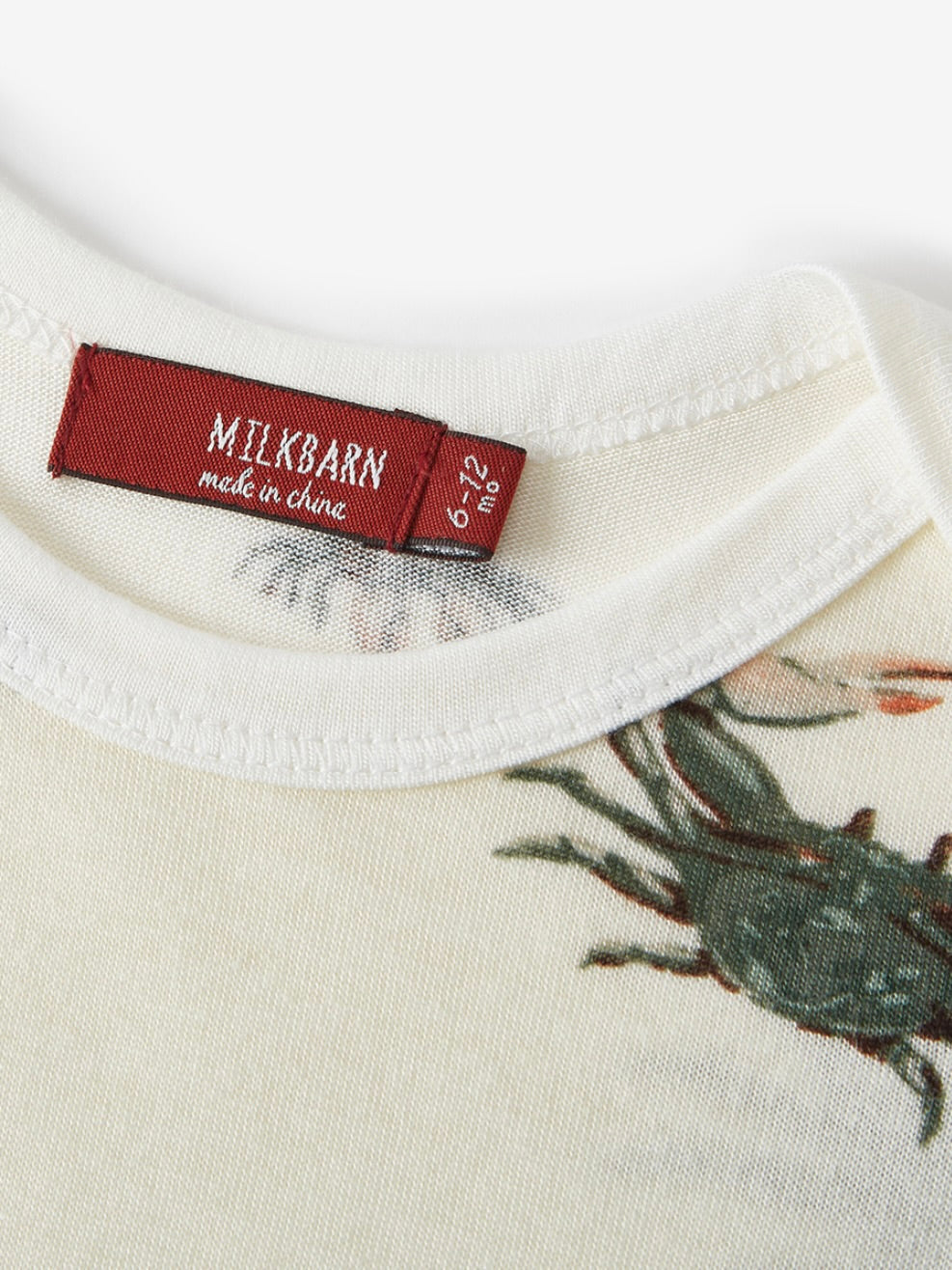 Coastal Crab Bamboo Short Sleeve One Piece