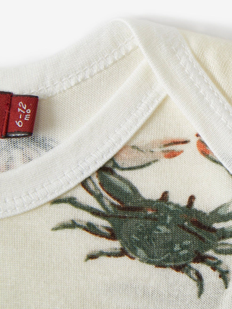 Coastal Crab Bamboo Short Sleeve One Piece