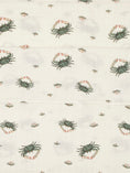 Load image into Gallery viewer, Coastal Crab Bamboo Muslin Swaddle Blanket
