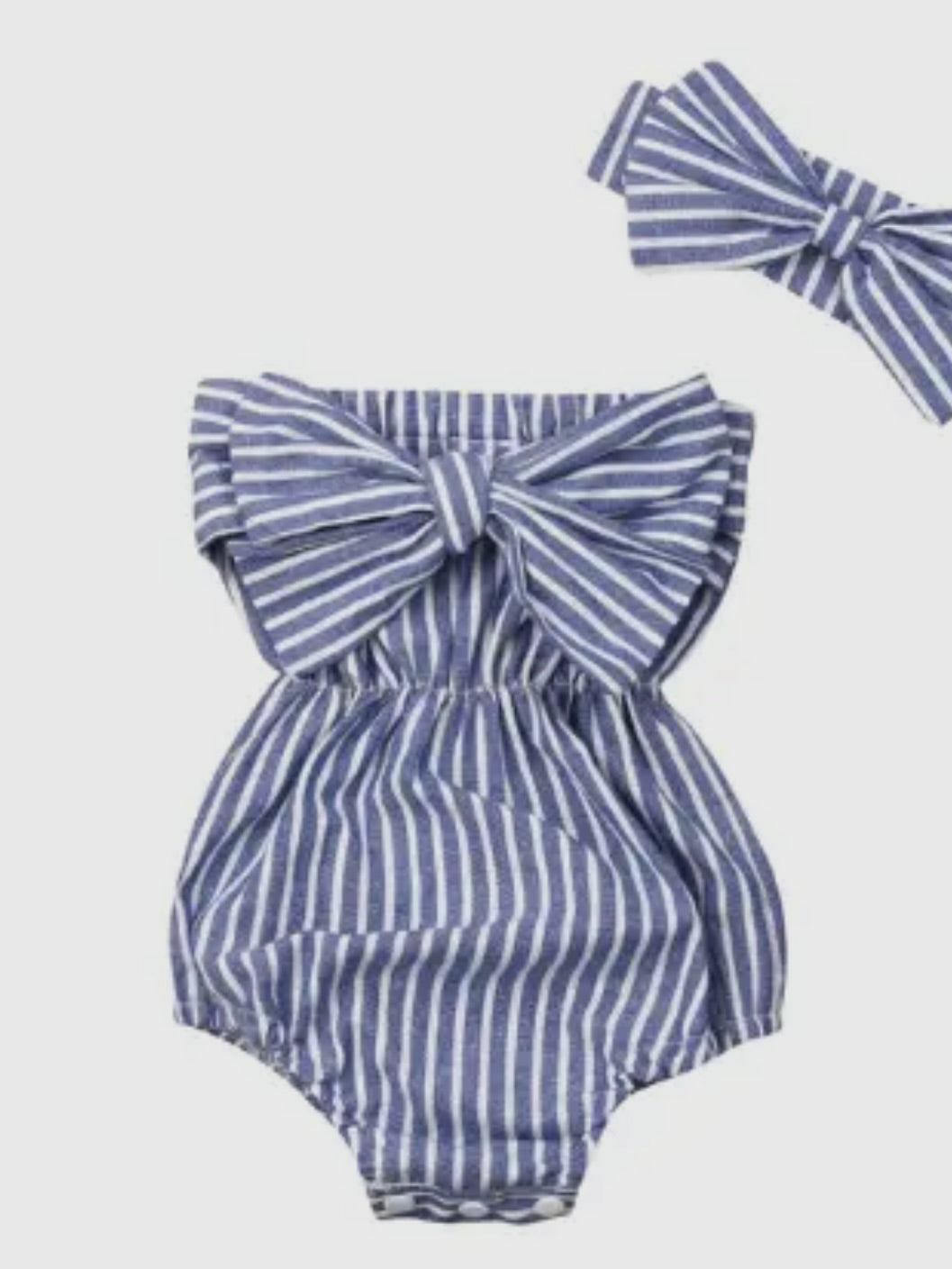 Little Miss Bow Romper