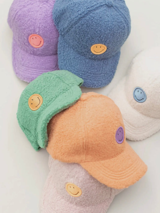 Smiley Boucle Kids Baseball Hat