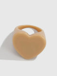 Load image into Gallery viewer, Heart Shape Acrylic Ring
