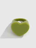 Load image into Gallery viewer, Heart Shape Acrylic Ring
