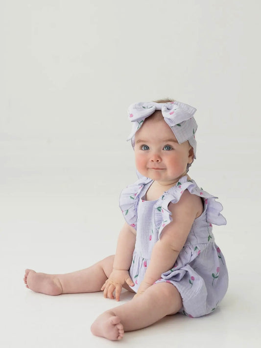 Tiny Tulip Baby Romper