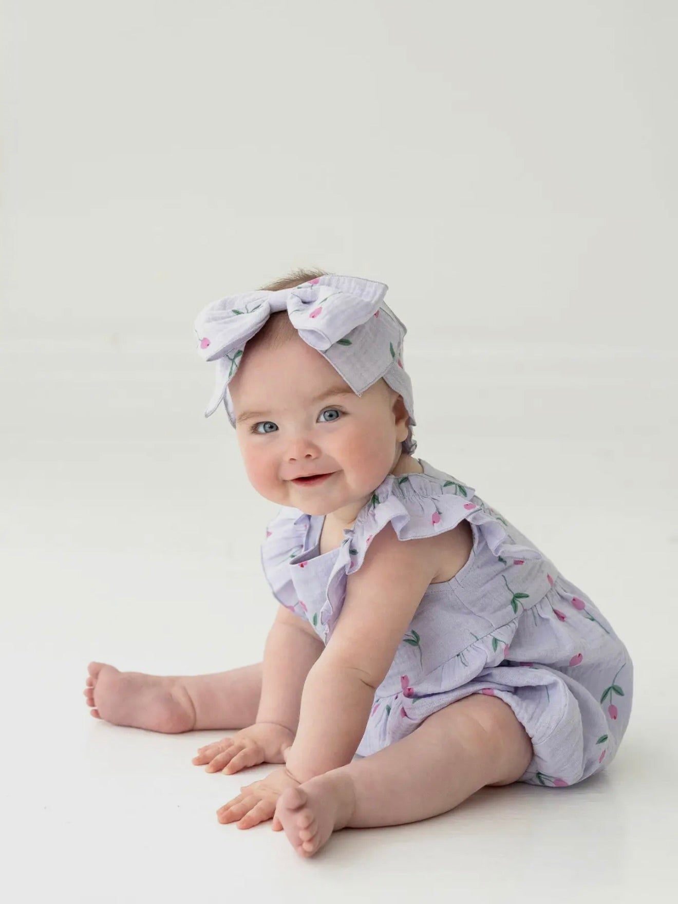 Tiny Tulip Baby Romper