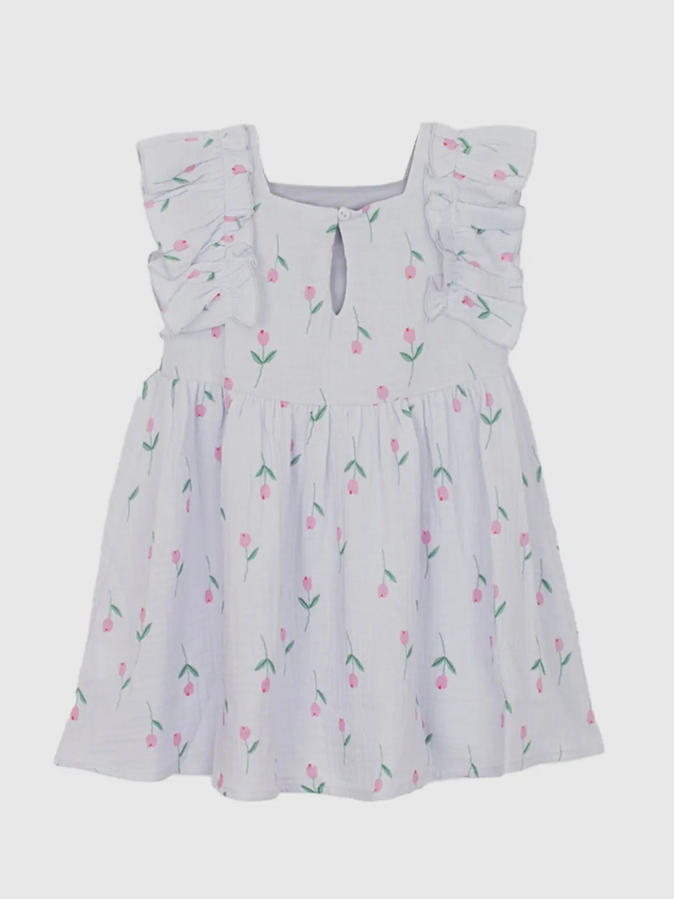 Tiny Tulip Floral Print Dress