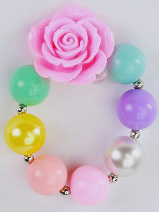 Chunky Rose Bracelet