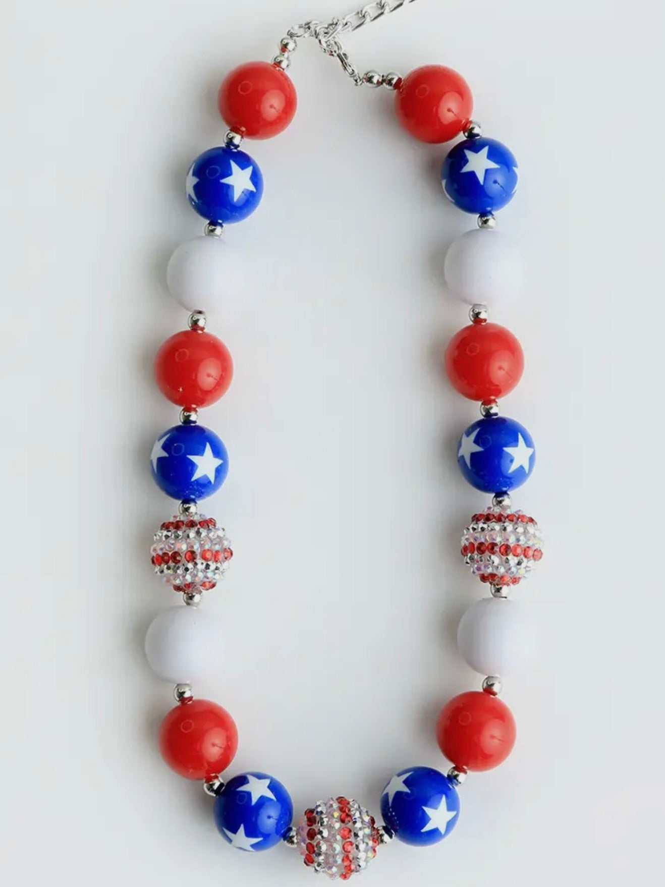 RWB Beaded Necklace