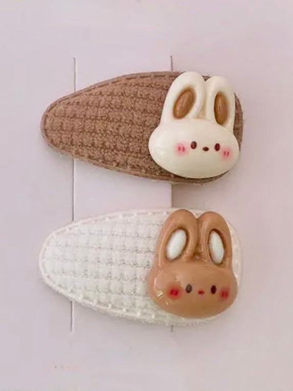 Rabbit Hair Clip