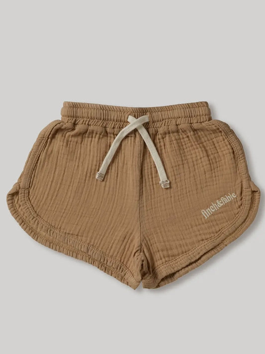 Gauze Shorts - Bronze