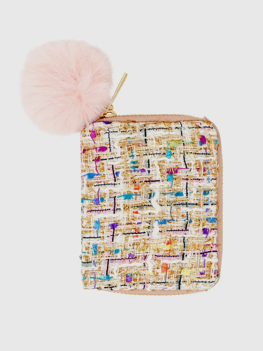 Tweed Mix Wallet