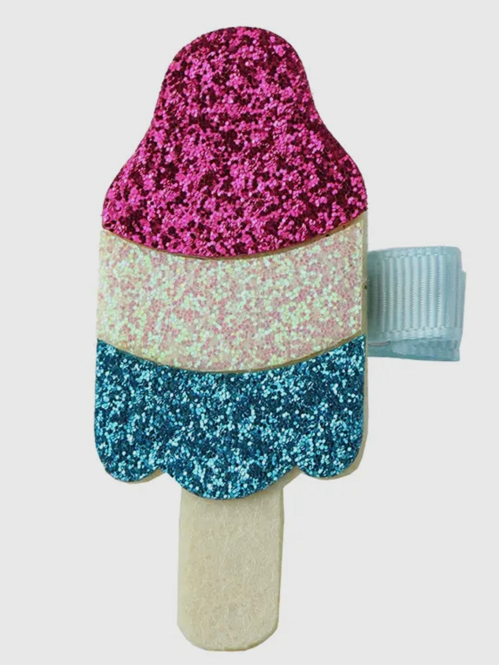Glitter Popsicle Hair Clip