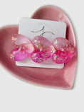 Load image into Gallery viewer, Sparkle Hearts - Alligator Bar Clips
