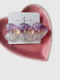 Load image into Gallery viewer, Sparkle Hearts - Alligator Bar Clips
