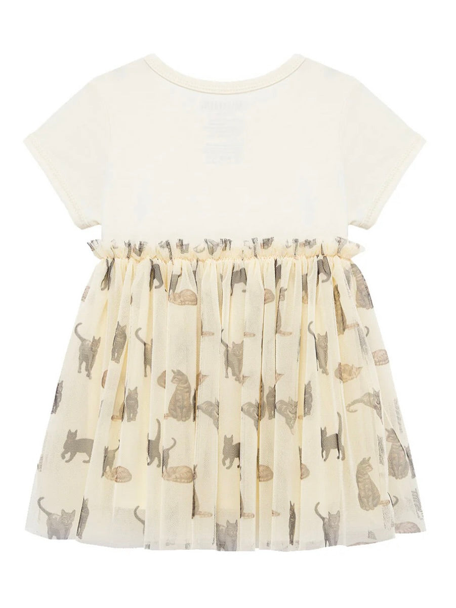 Cat Cotton Stretch Ballet Dress