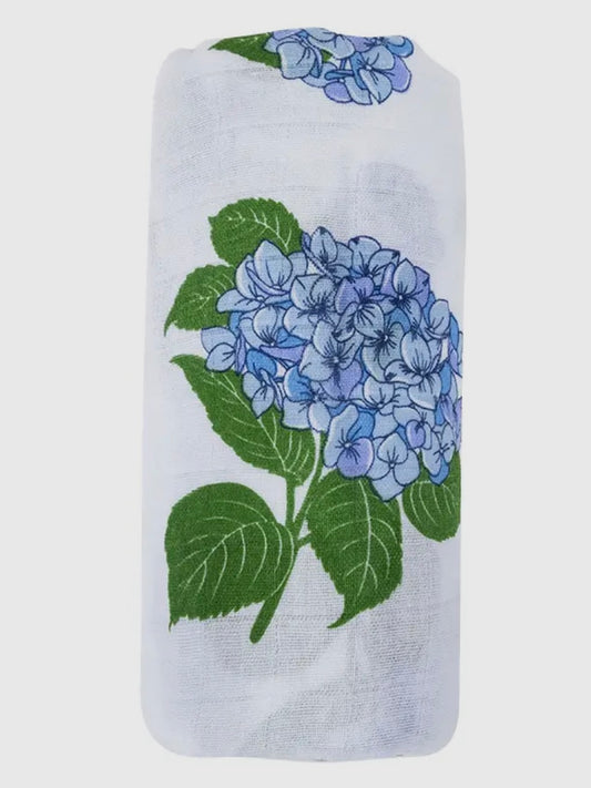 Hydrangeas Swaddle Blanket