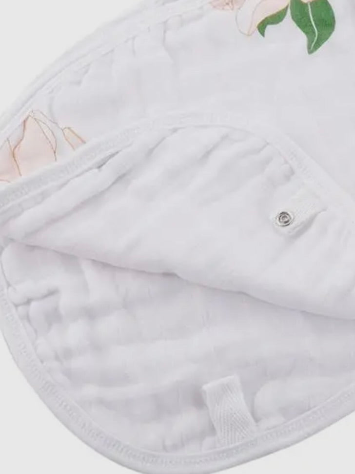 Magnolia Burp and Bib