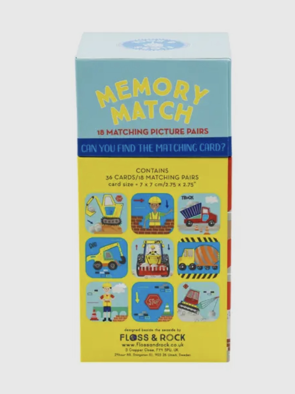 Construction Memory Match