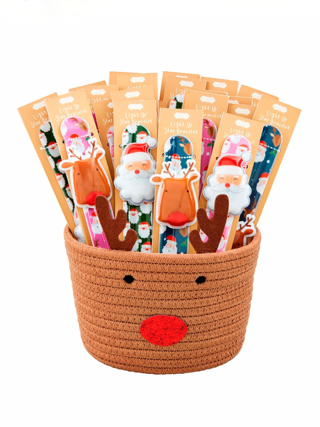 Christmas Light-Up Slap Bracelets