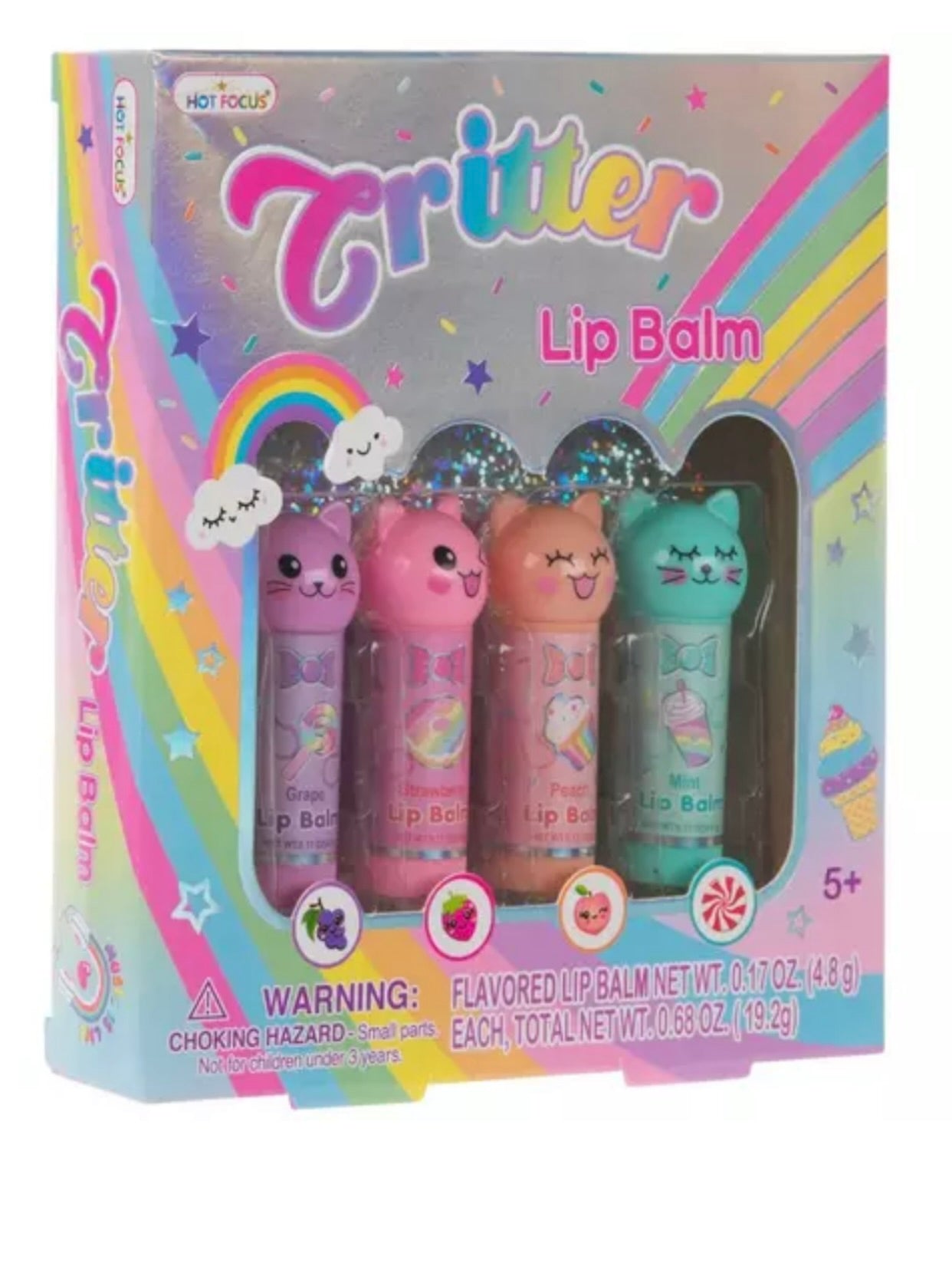 Cat Critter Lip Balms
