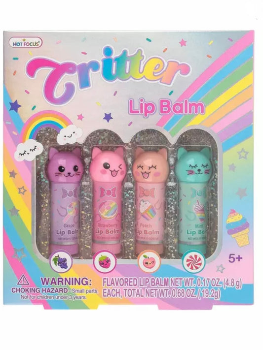 Cat Critter Lip Balms