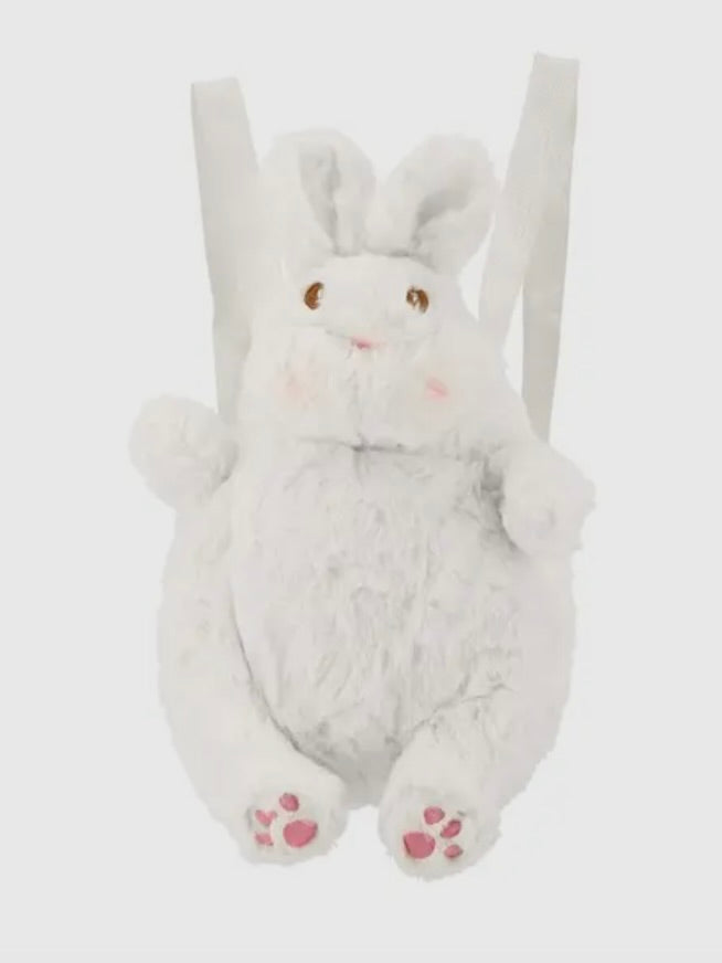 Plush Faux Fur Rabbit Backpack