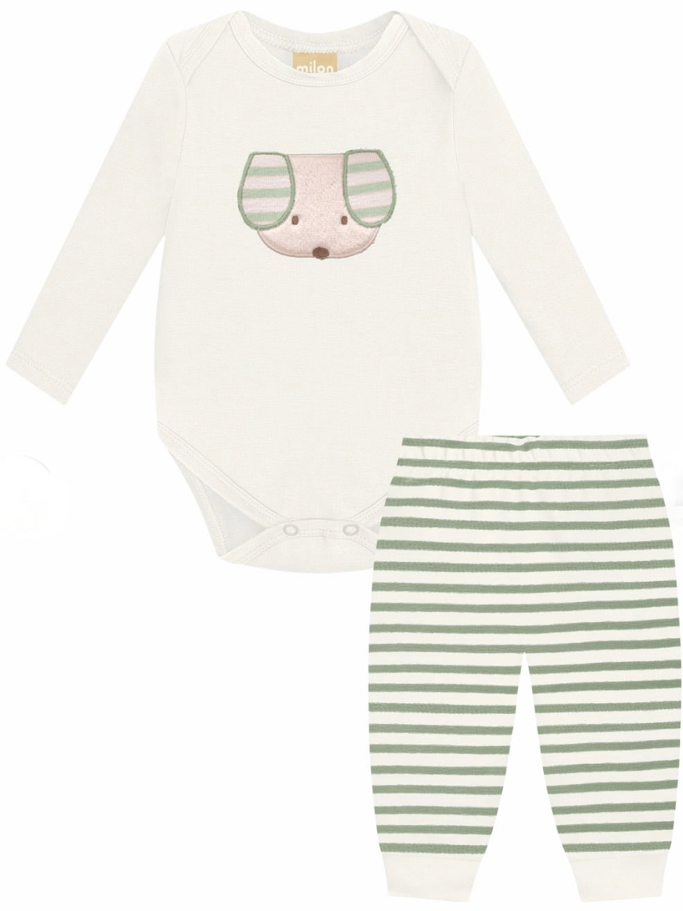 Puppy Striped Set