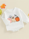 Load image into Gallery viewer, Halloween Pumpkin Print Romper
