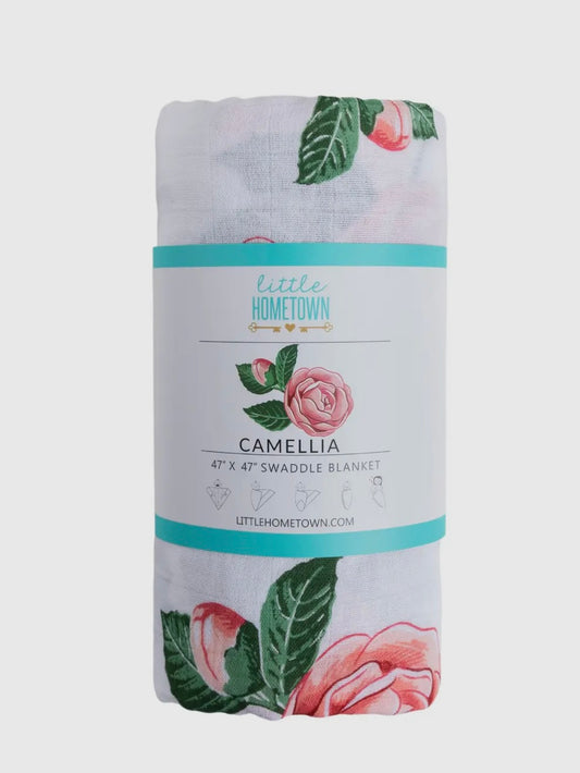Camellia Swaddle (Floral)