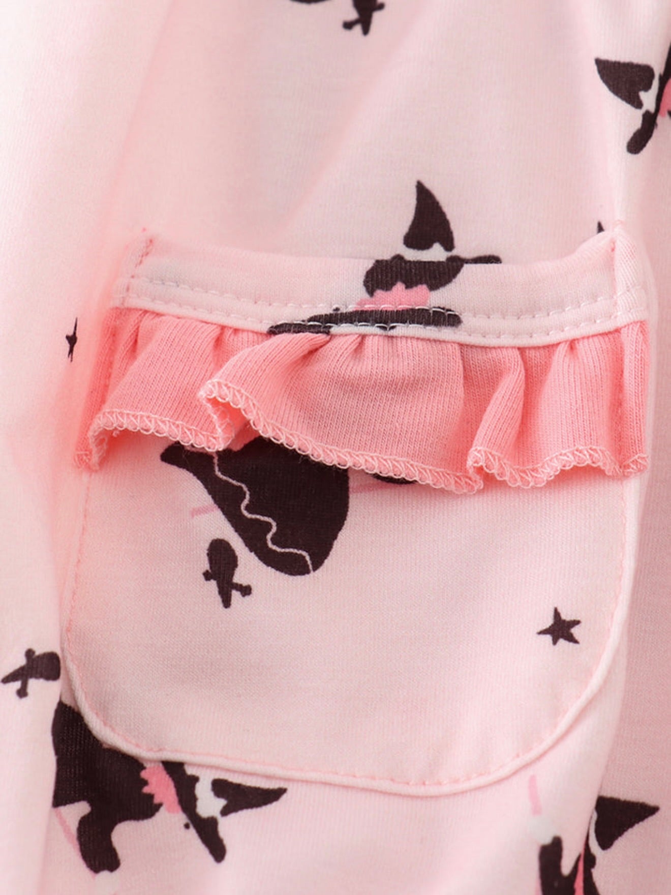 Pink Bat Print Bubble