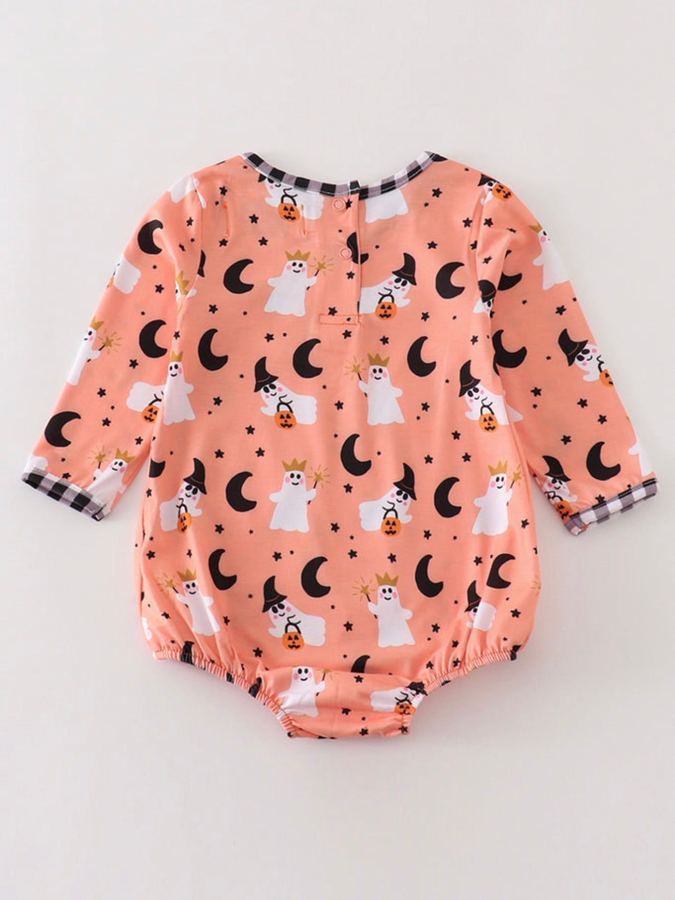 Premium Orange Halloween Ghost Bubble