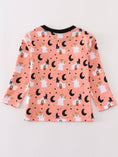 Load image into Gallery viewer, Premium Orange Halloween Ghost Top
